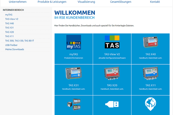 Kundenbereich neu strukturiert