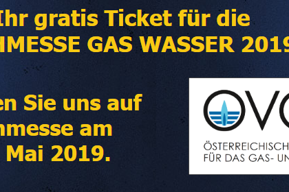 RSE auf der Fachmesse GAS WASSER 2019, Graz